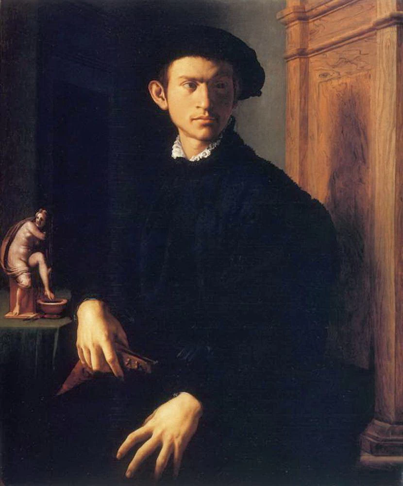  121-Ritratto di giovane uomo con liuto-Uffizi